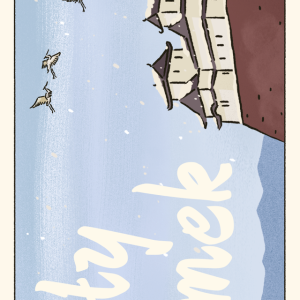 Biały zamek gra pudełko bok Biały Zamek