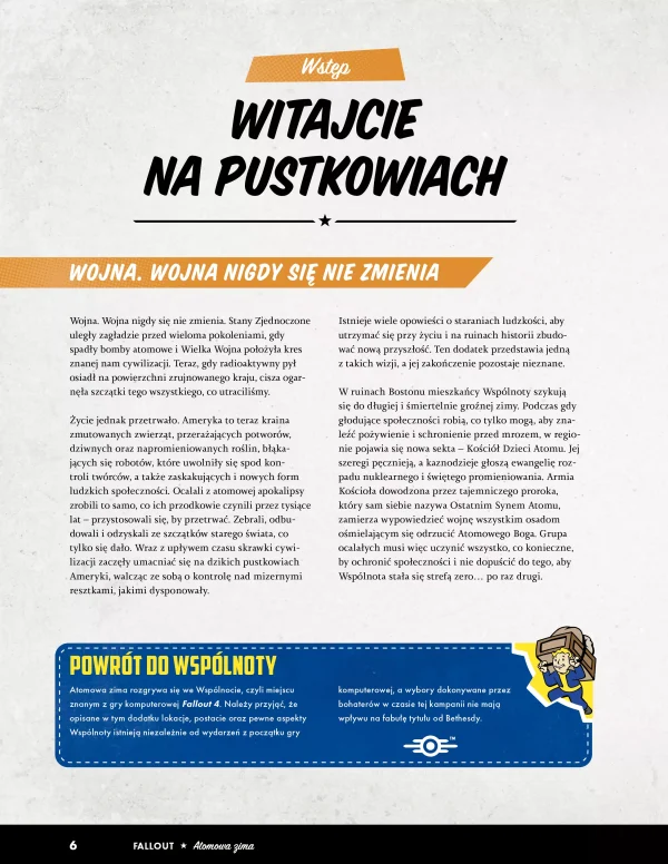 Fallout gra fabularna atomowa zima rpg Atomowa Zima