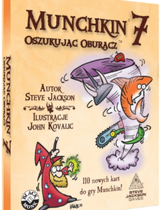Munchkin 7 oszukując oburącz pudełko Munchkin 7 - Oszukując Oburącz