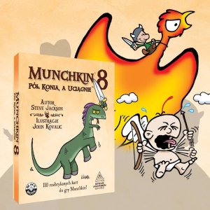 Munchkin 8 pół konia a uciągnie gra Munchkin 8 - Pół konia a uciągnie
