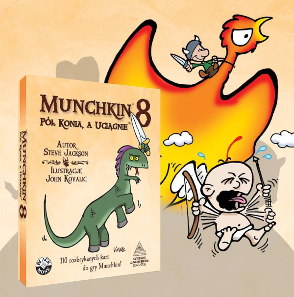 Munchkin 8 pół konia a uciągnie gra Munchkin 8 - Pół konia a uciągnie