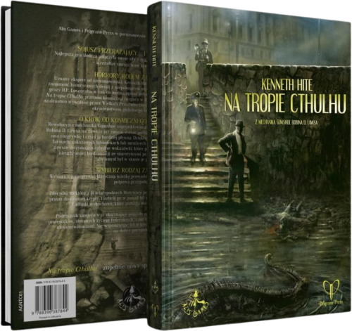 Na tropie cthulhu gra okładka Na tropie Cthulhu