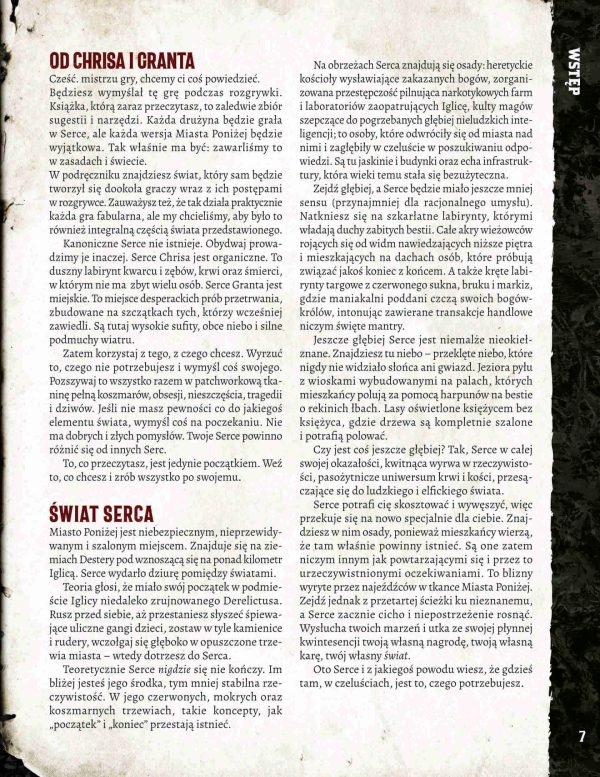 Serce gra fabularna miasto poniżej Serce: Miasto Poniżej