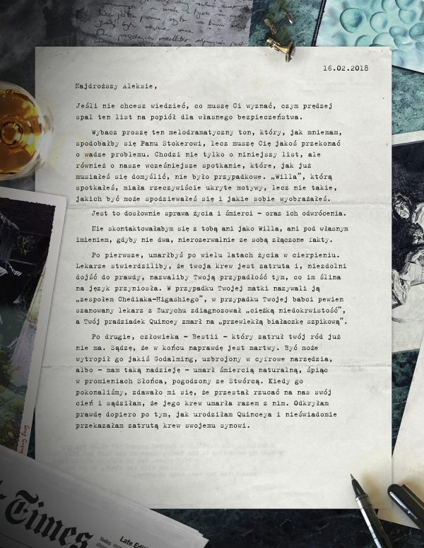 Wampir maskarada podręcznik główny list "Wampir: Maskarada" Podręcznik Główny (PRZEDSPRZEDAŻ)