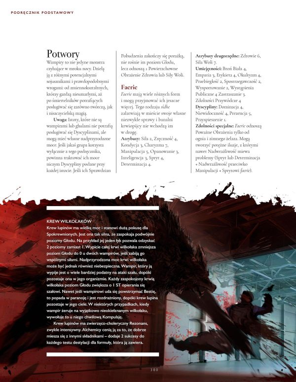 Wampir maskarada podręcznik główny potwory "Wampir: Maskarada" Podręcznik Główny (PRZEDSPRZEDAŻ)