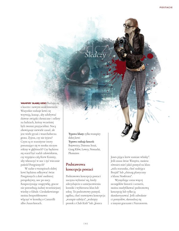 Wampir maskarada podręcznik główny środek "Wampir: Maskarada" Podręcznik Główny (PRZEDSPRZEDAŻ)