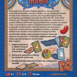 Wredna małpa tył opakowania Wredna Małpa