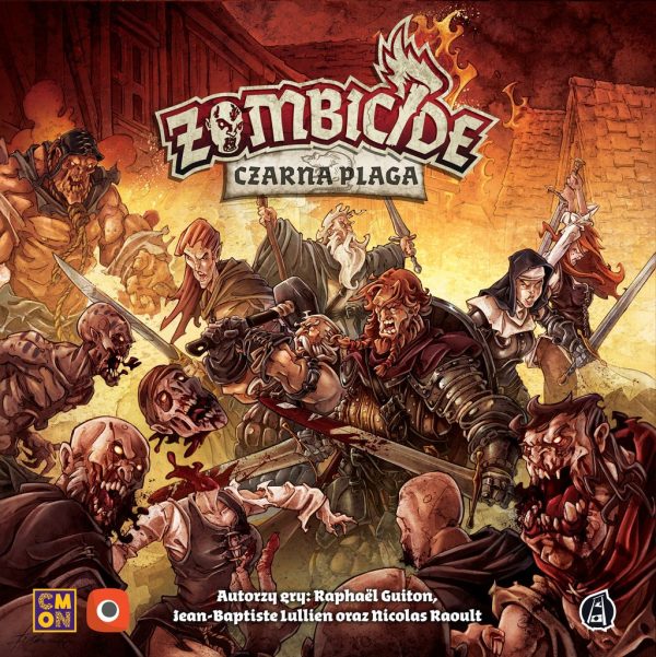 Zombicide Czarna plaga front Zombicide: Czarna Plaga