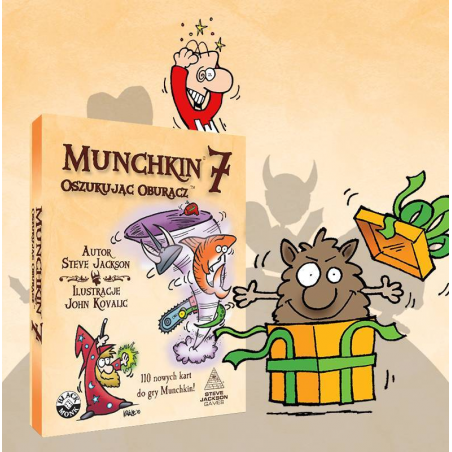 munchkin-7 gra Munchkin 7 - Oszukując Oburącz
