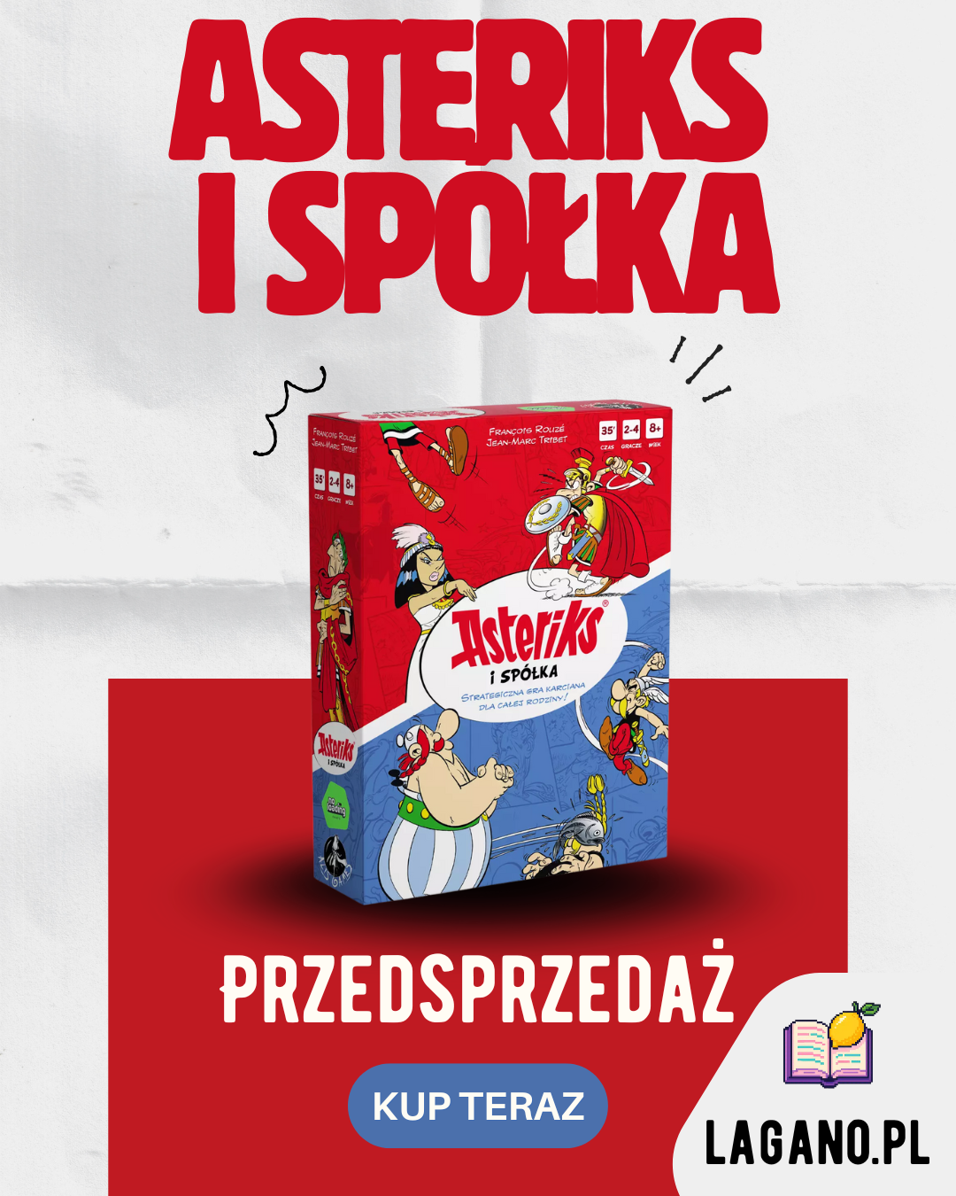 Nasze pierwsze wrażenia, recenzja i omówienie zasad "Asteriks i Spółka" 1 Nasze pierwsze wrażenia, recenzja i omówienie zasad „Asteriks i Spółka”