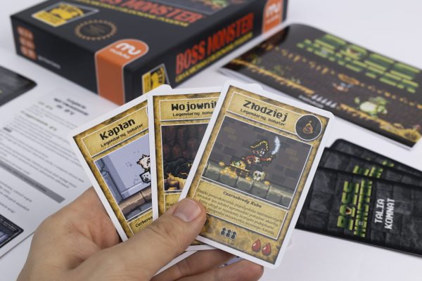 Boss Monster: Gra karciana o budowaniu podziemi!