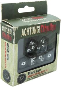 Zestaw kości Achtung! Cthulhu 2d20 - Black Sun