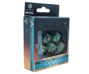 Diuna: Przygody w Imperium Zestaw kości Atrydzi