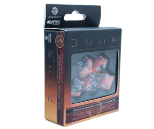 Diuna: Przygody w Imperium - Zestaw kości Harkonnen