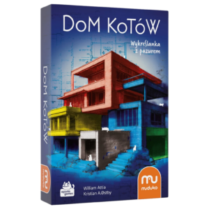 Dom kotów. Wykreślanka z pazurem
