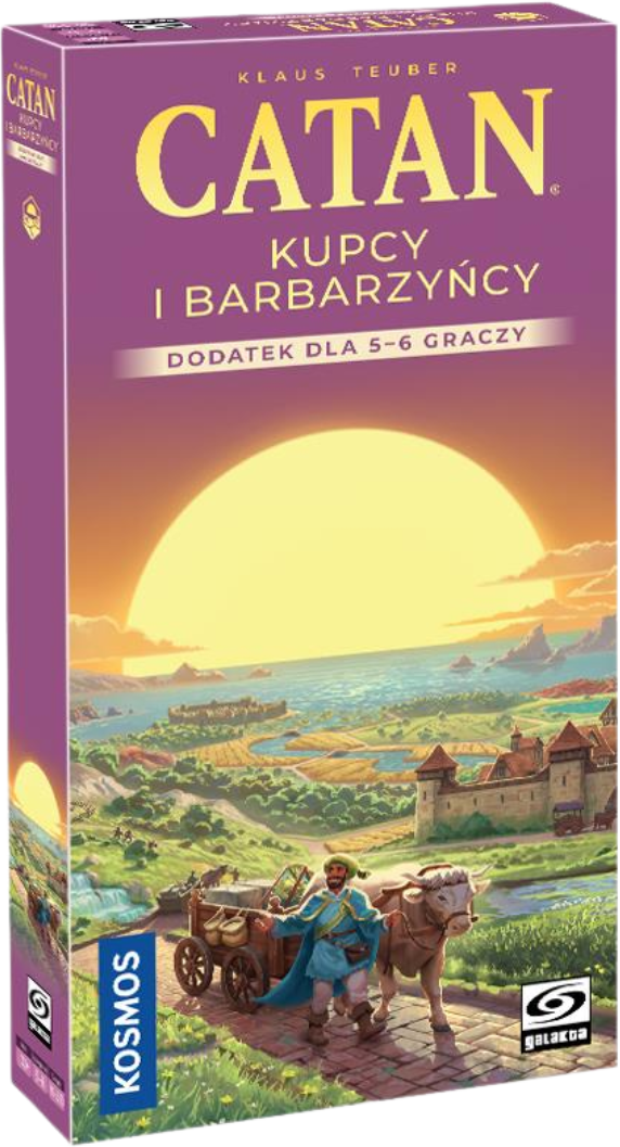 CATAN - Kupcy i Barbarzyńcy - dodatek 5/6 (2025)