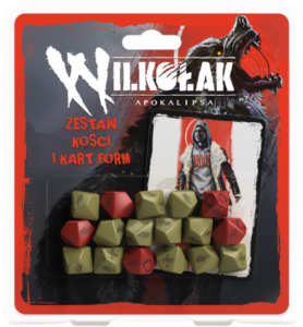 Wilkołak Apokalipsa: kości i karty form