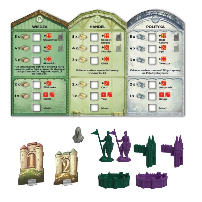 CATAN: Miasta i Rycerze - dodatek 5/6 graczy(2025) – zdjęcie 3