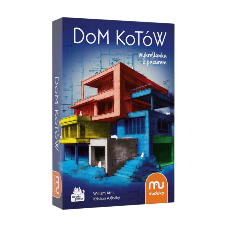 Dom kotów. Wykreślanka z pazurem – Muduko