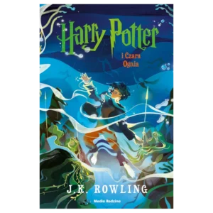 Harry Potter i Czara Ognia. Polska okładka z barwionymi brzegami