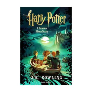 Harry Potter i Kamień Filozoficzny. Polska okładka z barwionymi brzegami