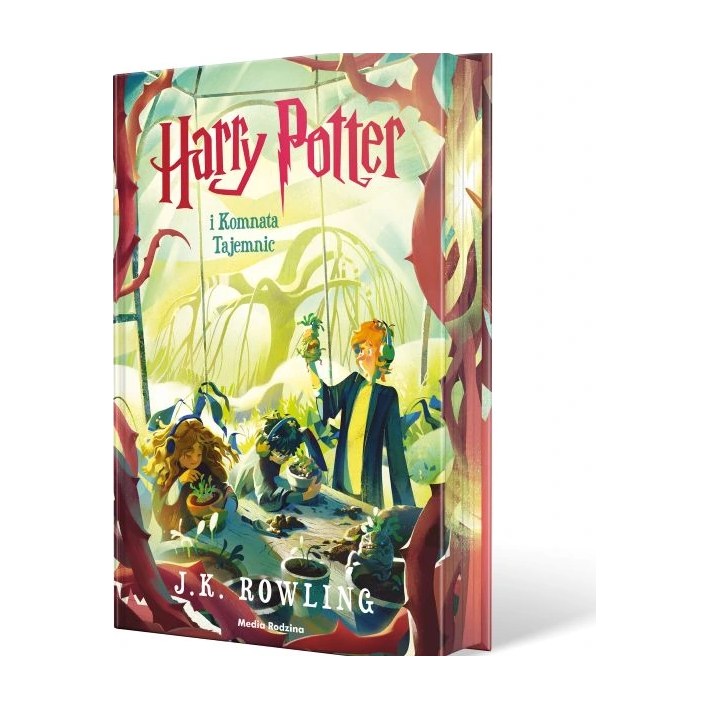 Harry Potter i Komnata Tajemnic. Polska okładka z barwionymi brzegami – Media Rodzina