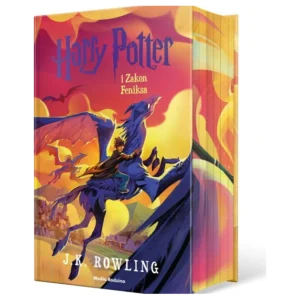 Harry Potter i Zakon Feniksa. Polska okładka z barwionymi brzegami