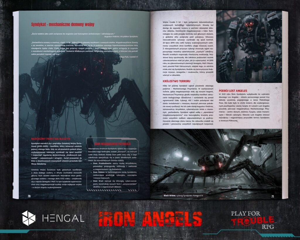 IRON ANGELS - Gra fabularna – zdjęcie 3