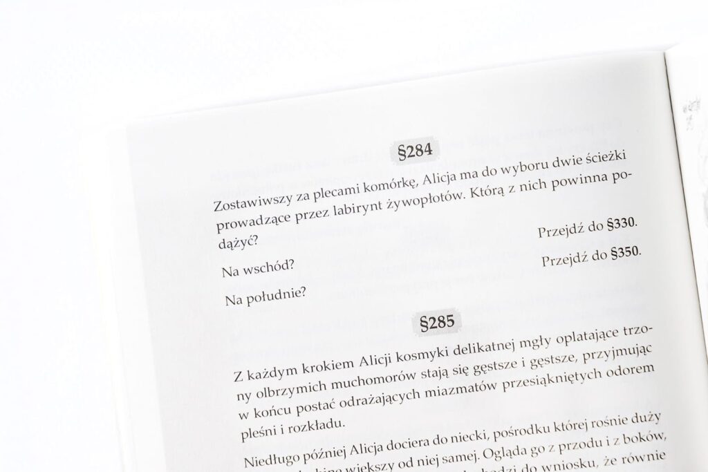 Koszmar Alicji w Krainie Czarów – Gra paragrafowa – zdjęcie 5