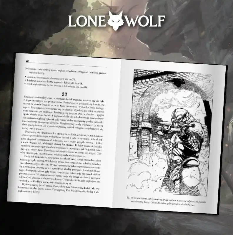 Lone Wolf 1: Ucieczka z mroku - Księga I serii Kai – zdjęcie 4
