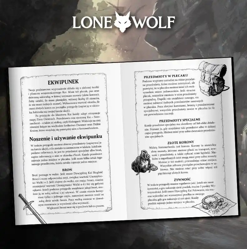 Lone Wolf 1: Ucieczka z mroku - Księga I serii Kai – zdjęcie 3