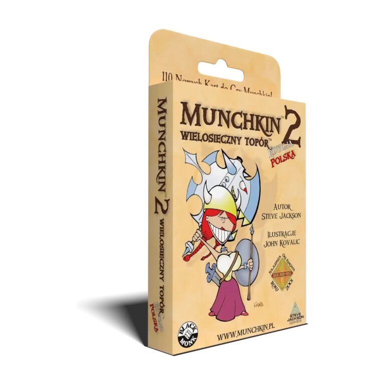 Munchkin 2 - Wielosieczny Topór – Black Monk