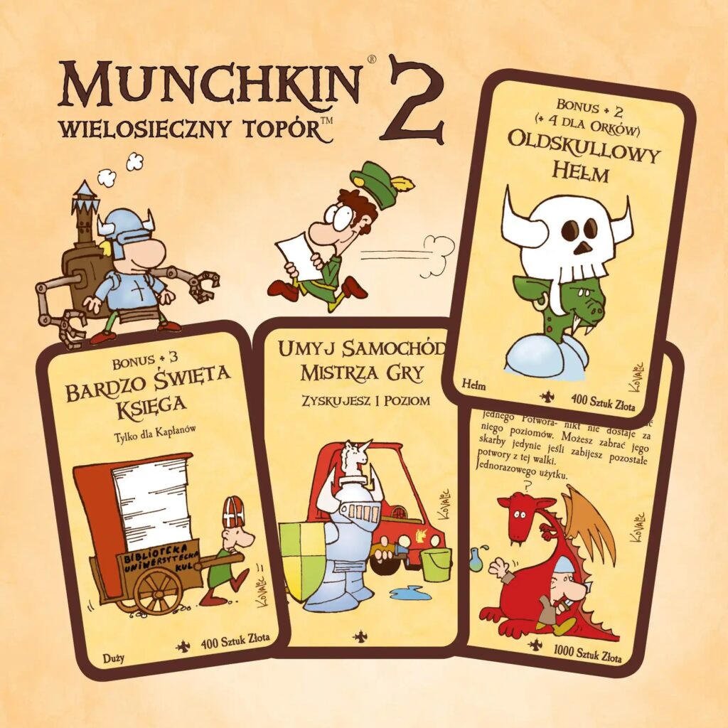 Munchkin 2 - Wielosieczny Topór – zdjęcie 2