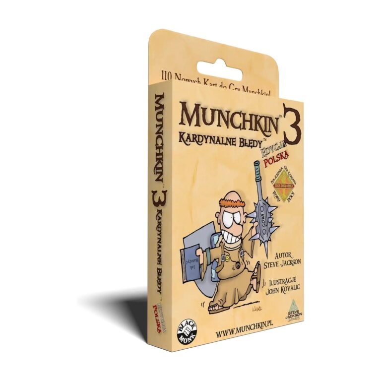 Munchkin 3 - Kardynalne Błędy – Black Monk