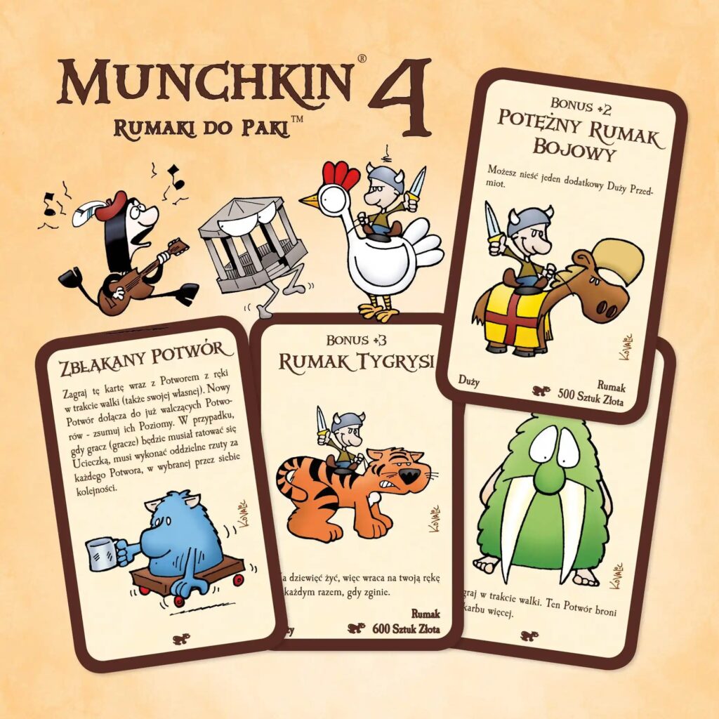 Munchkin 4 - Rumaki do Paki – zdjęcie 2
