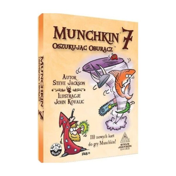 Munchkin 7 - Oszukując Oburącz – Black Monk