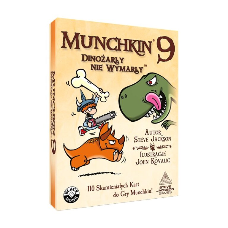 Munchkin 9 - Dinożarły nie wymarły – Black Monk