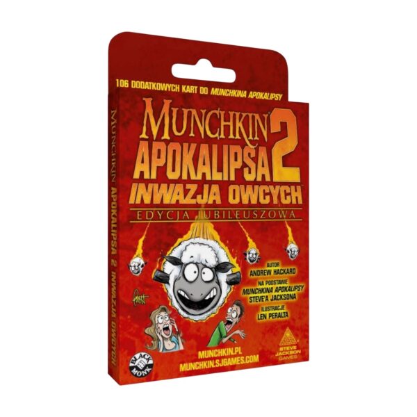 Munchkin Apokalipsa 2 - Inwazja Owcych Edycja Jubi – Black Monk