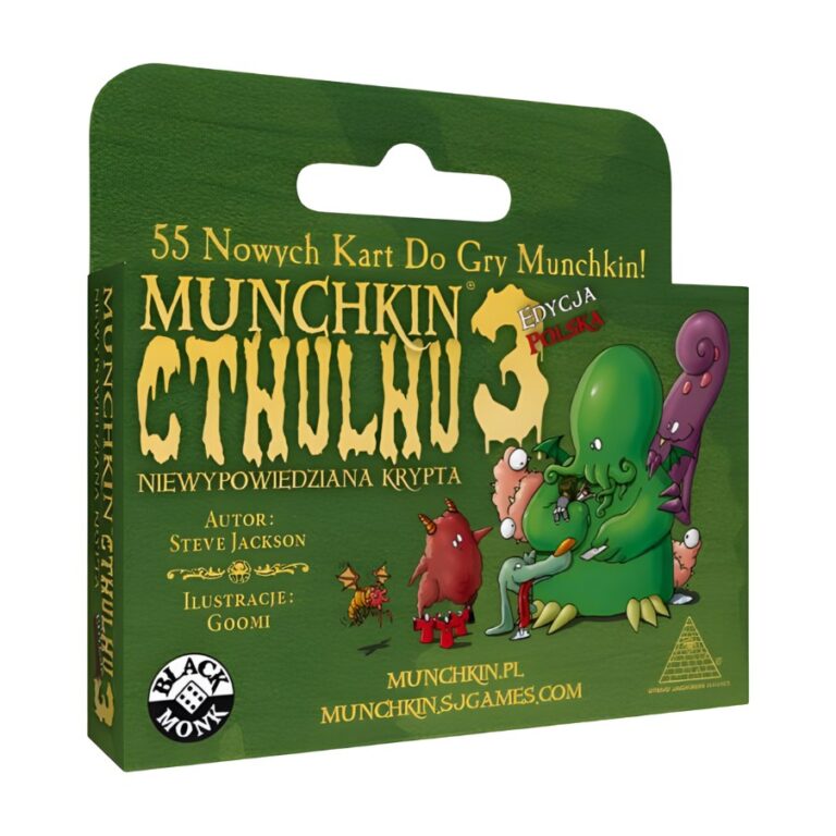 Munchkin Cthulhu 3 - Niewypowiedziana Krypta – Black Monk