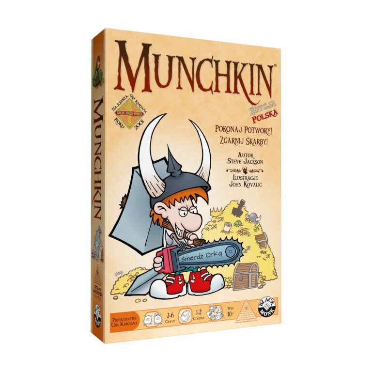 Munchkin | Gra karciana – Black Monk
