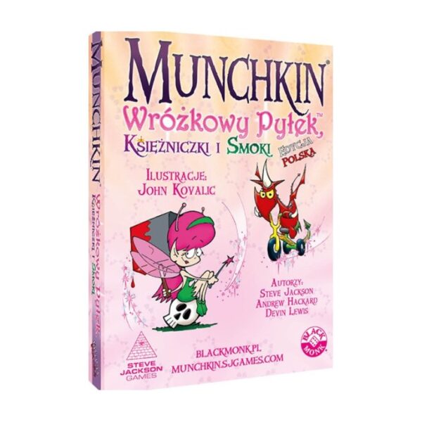 Munchkin - Wróżkowy Pyłek, Księżniczki i Smoki – Black Monk