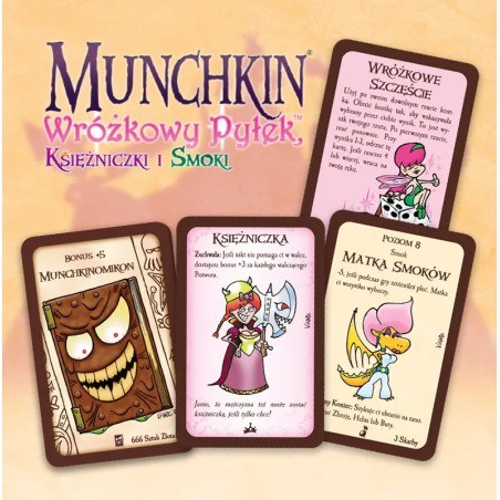 Munchkin - Wróżkowy Pyłek, Księżniczki i Smoki – zdjęcie 2
