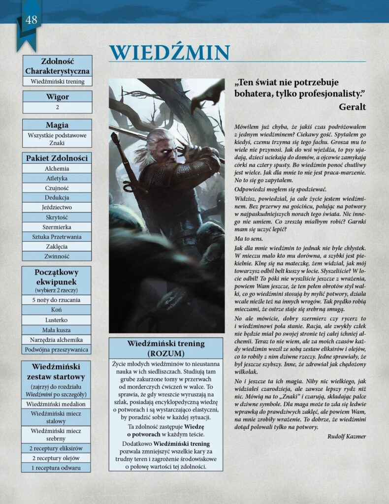 The Witcher RPG – Podręcznik Główny – zdjęcie 7