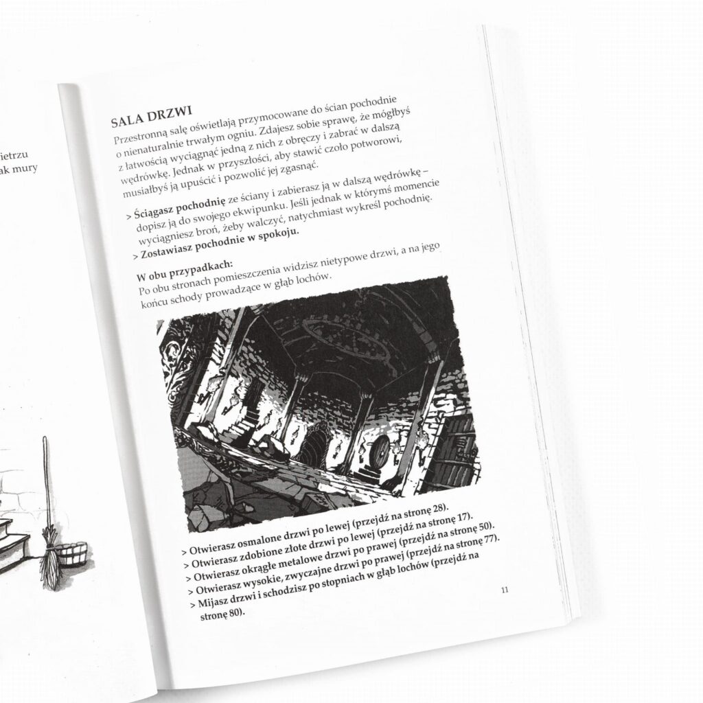 W mroku podziemi: Gra paragrafowa – zdjęcie 3