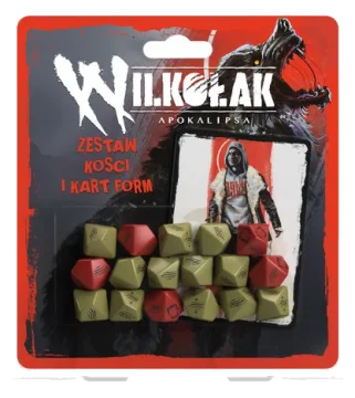 Wilkołak Apokalipsa: kości i karty form