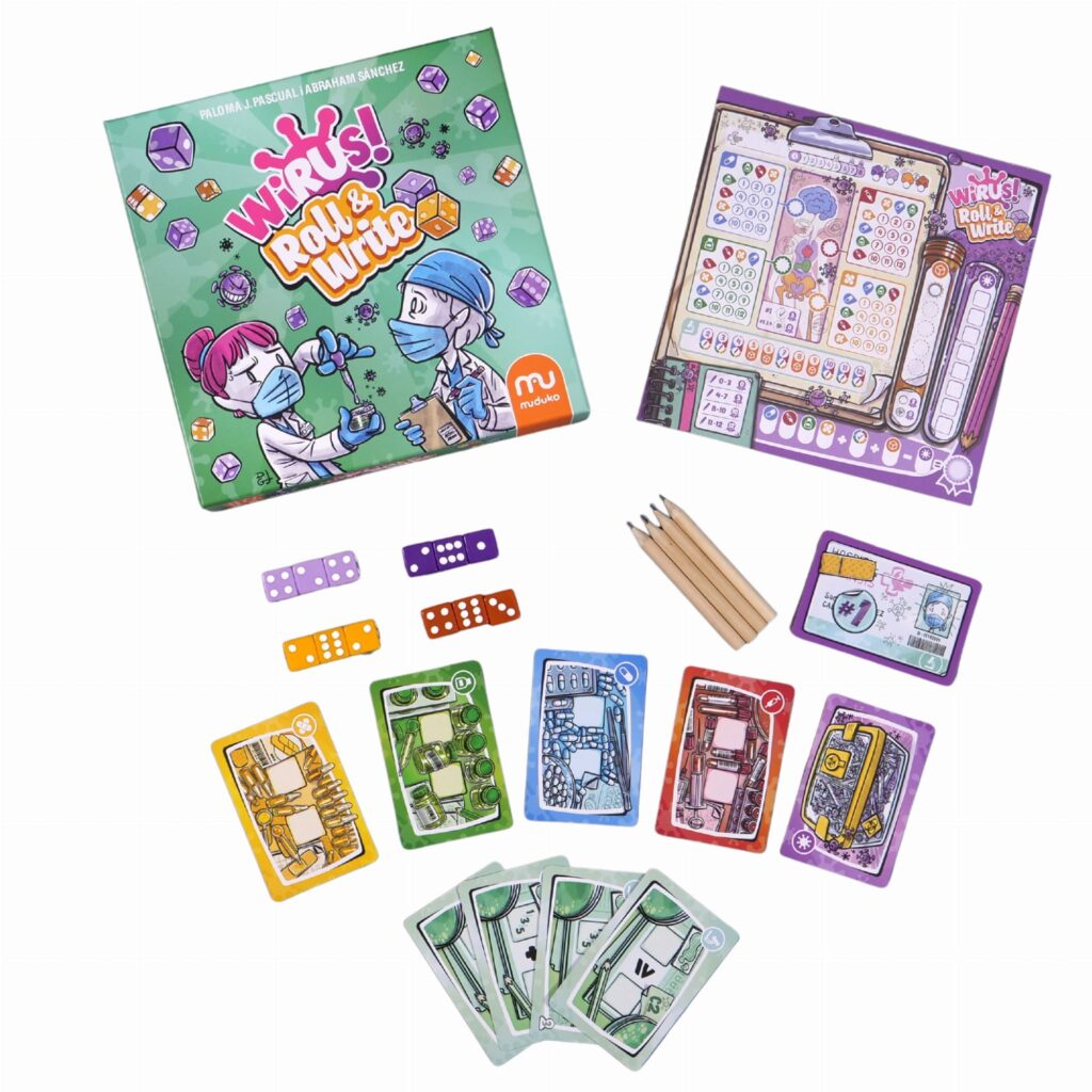 Wirus! Roll & Write – zdjęcie 9