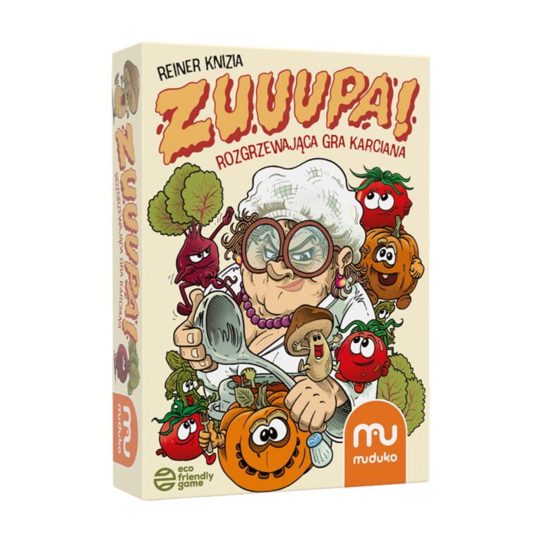 Zuuupa. Rozgrzewająca gra karciana. – Muduko