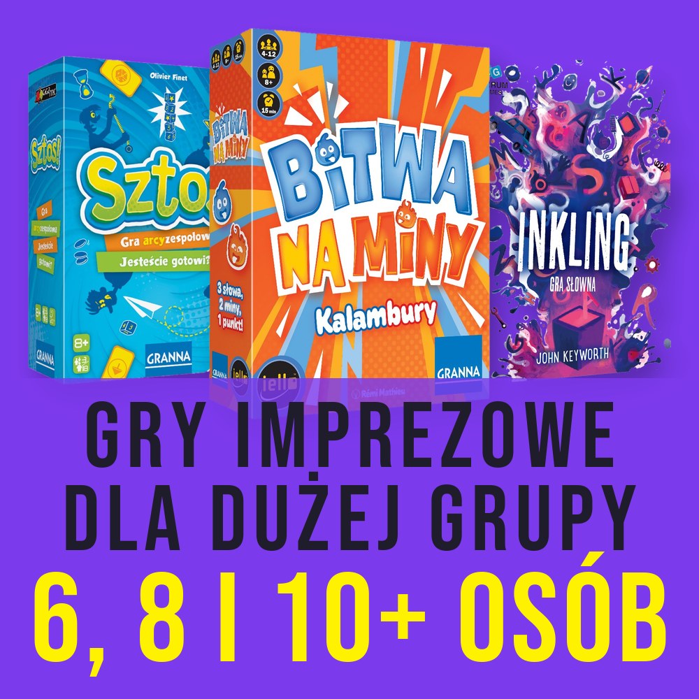 Gry imprezowe dla dużej grupy: co działa przy 6, 8 i 10+ osobach
