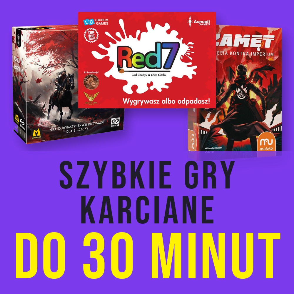 Szybkie gry karciane do 30 minut: na 2 osoby, dla dzieci i ekipy